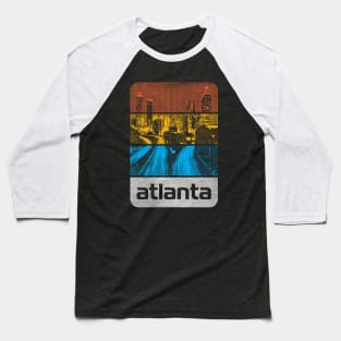 Love for Atlanta, Georgia - City of ATL Street Sign Baseball T-Shirt